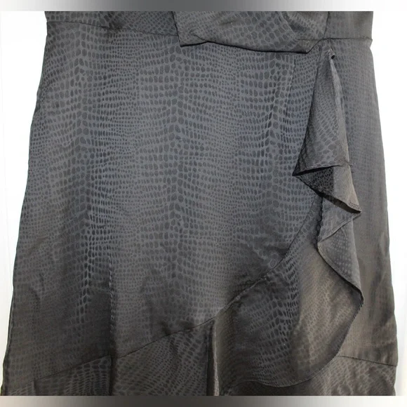 Nine West black snake print dress (women’s M) (NWT) - Picture 4 of 10